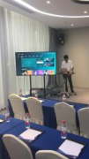 展会液晶电视租赁直播显示屏提词器出租视频会议移动电视机